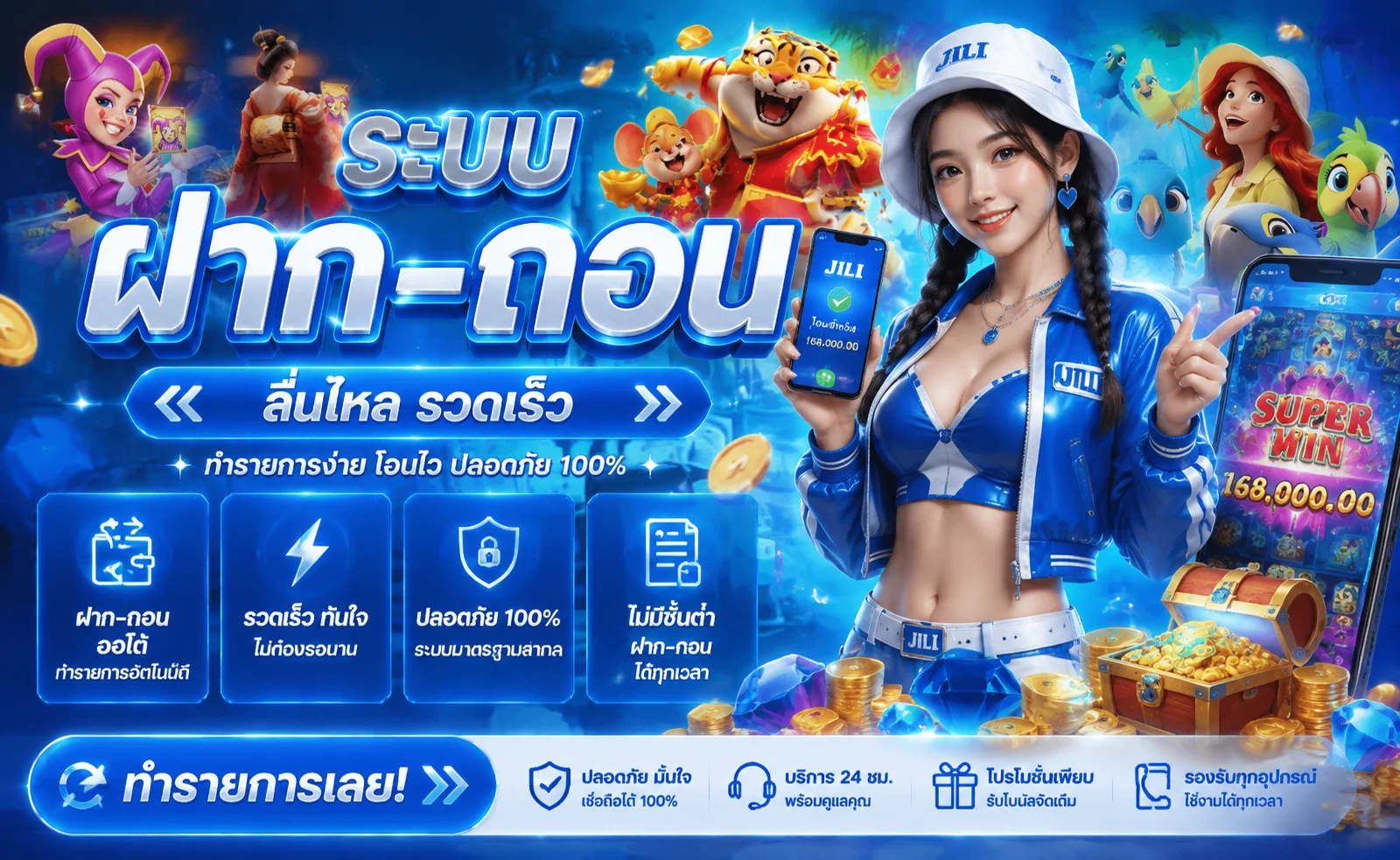 รวมเกมสล็อตออนไลน์ทุกค่ายบน M88PLUS